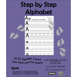 Step by Step Alphabet
